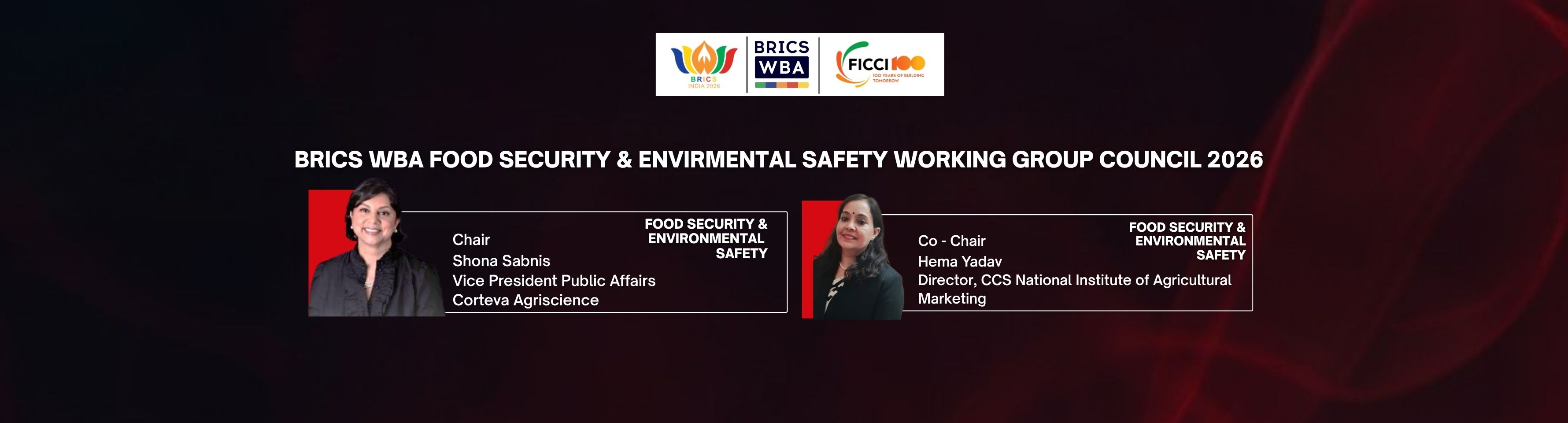 BRICS WBA  Food Security and Environmental Safety Working Group 2026
